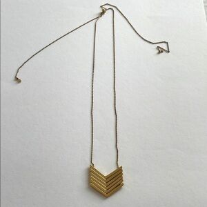 Adjustable gold tone Banana Republic necklace